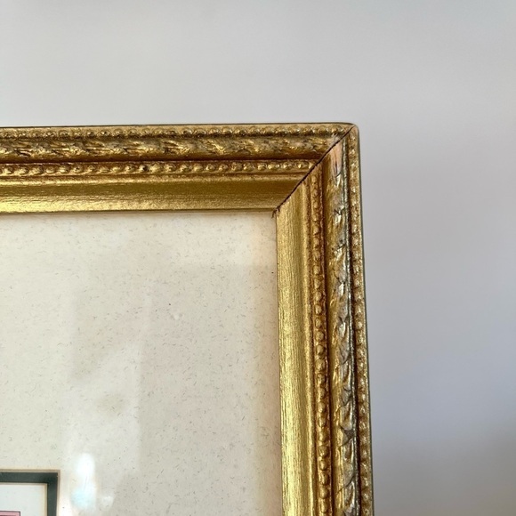 Gold framed fairy and bee print - Picture 3 of 5